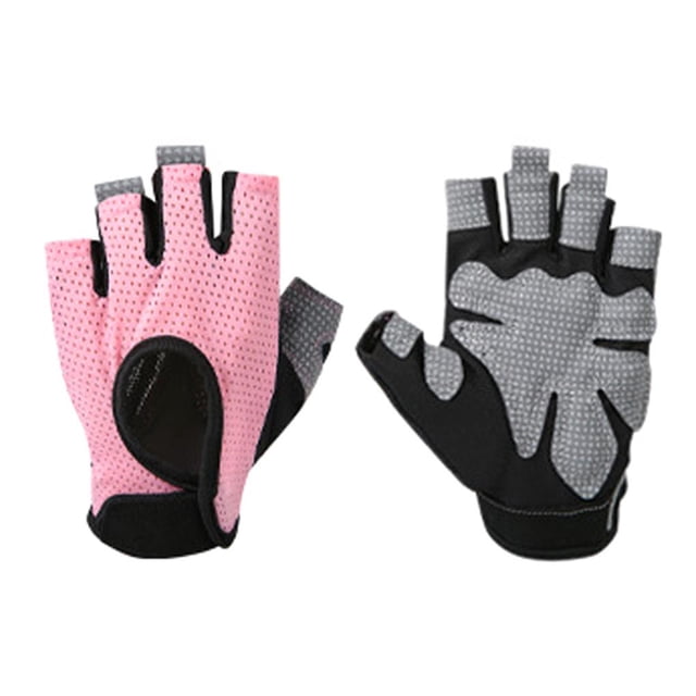 sweethay 2 piezas de guantes profesionales para gimnasio, Fitness, levantamiento de pesas, mujeres, hombres, Crossfit, entrenamiento, culturismo, medio Gimnasios en casa sweethay OD005727-00