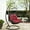 Multi-color, variant on Modway Arbor Outdoor Patio Wood Swing Chair in Red