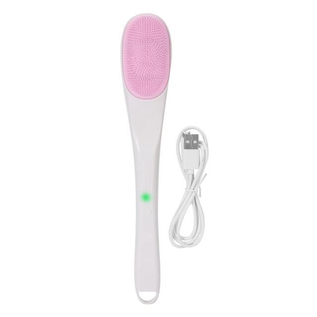 Cepillo de ducha eléctrico, cepillo de baño de limpieza de masaje de vibración de Spa impermeable de mano