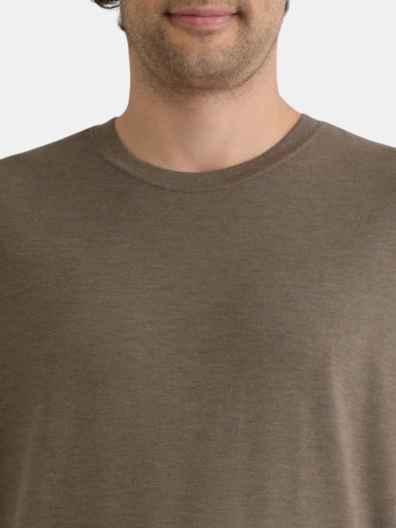 Athletic Works Men's and Big Men's Tri Blend Tee, Sizes XS-4XLT