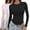 L, variant on Long Sleeve Shirts for Women, 3 Pack Women Y2K Basic Long Sleeve Top Slim Basic Tee Round Neck Dupe Crop Layering Slim Top Blouse Aesthetic Streetwear Tight Long Sleeve Shirts for Women N XS