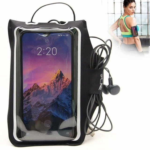 Étui de Brassard de Téléphone Résistant à l'Eau pour iPhone 12, 12 Pro, 11 Pro Max, X, TP, TP Max, Xr, 8, 7, 6