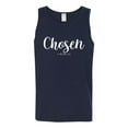 thumbnail image 2 of Wild Bobby Chosen 1 Peter 2:9 Inspirational/Christian Men Graphic Tank Top, Navy, Medium, 2 of 5