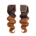 thumbnail image 2 of Ombre 4 30 Body Wave Swiss Closure Remy Human Hair 4''x4'' Free Part 10", 2 of 6