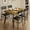Brown, variant on Lofka Dining Table Set for 4,5 Piece Kitchen Table and Chairs for Dining Room & Kitchen, Retro