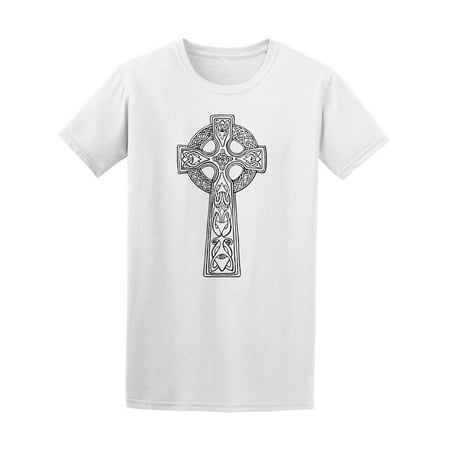 Nouveau Top - Irish Art Nouveau Celtic Cross Men's Tee - Image by Shutterstock