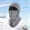 Light Gray, variant on Winter Lined Neck Gaiter Face Scarf Hood, Thermal Windproof Balaclava for Cold Weather Outdoor Activities, Multi functional for Sports