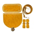 thumbnail image 1 of Rongfmy PU Leather Bag Knitting Set DIY Bag Making Kit for Home Professional Enthusiasts Yellow, 1 of 9