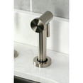 thumbnail image 2 of Kingston Brass KS2438KL Whitaker Single-Handle Kitchen Faucet with Brass Side Sprayer, Brushed Nickel, 2 of 7