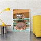 thumbnail image 2 of Cuadros Decorativos Kits de pintura de diamantes DIY Rail Sloth Full Square Drill decoración del hogar regalos de arte JShteea Nuevos Originales, 2 of 8