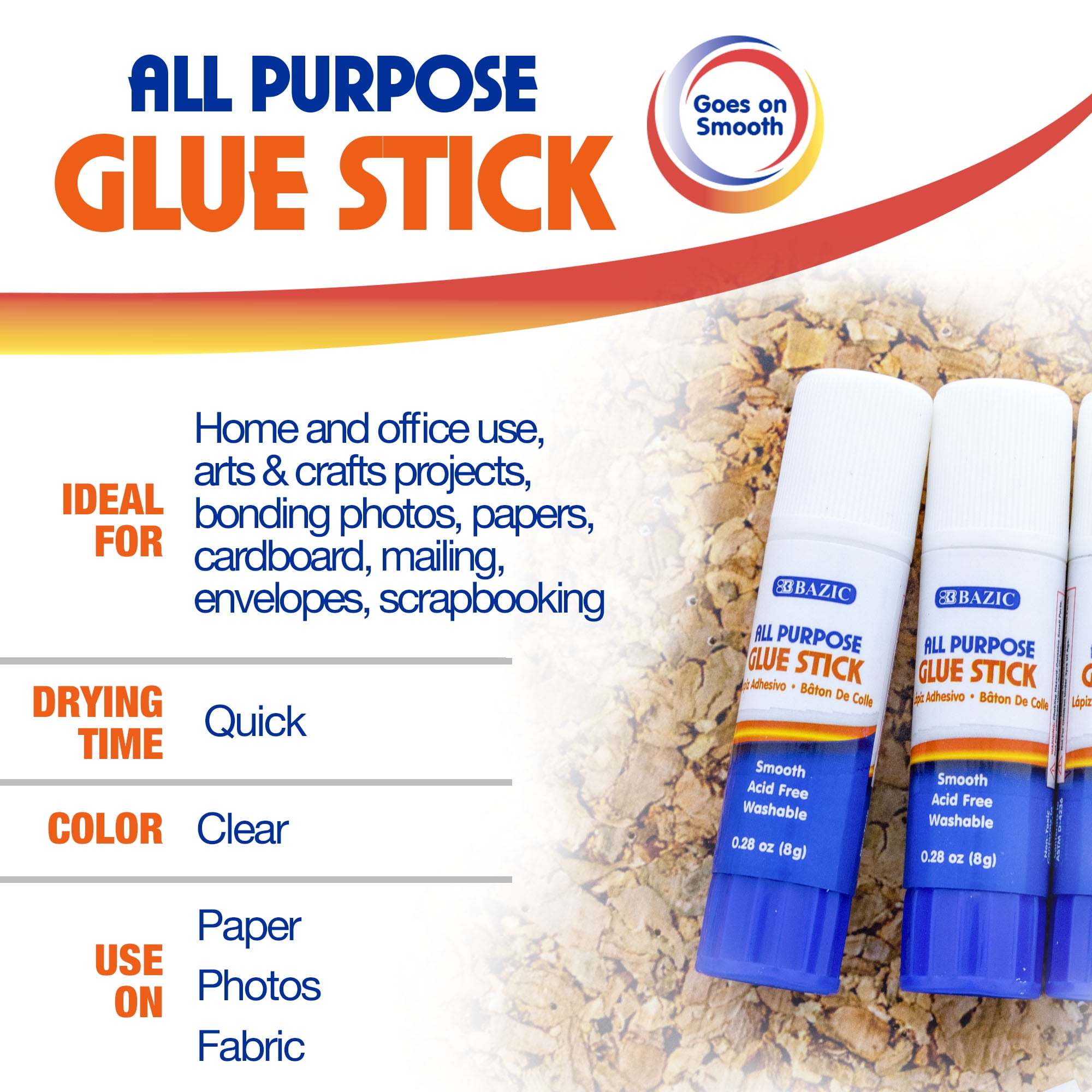 Bazic Products 307001-288 0.28 Premium Glue Stick
