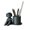 A, variant on KGJQ 3D Printed Pen Holder, Creative Desktop Organizer for Pencils Gel Pens Makeup Brushes, Pen Storage Container for Office And Study Use