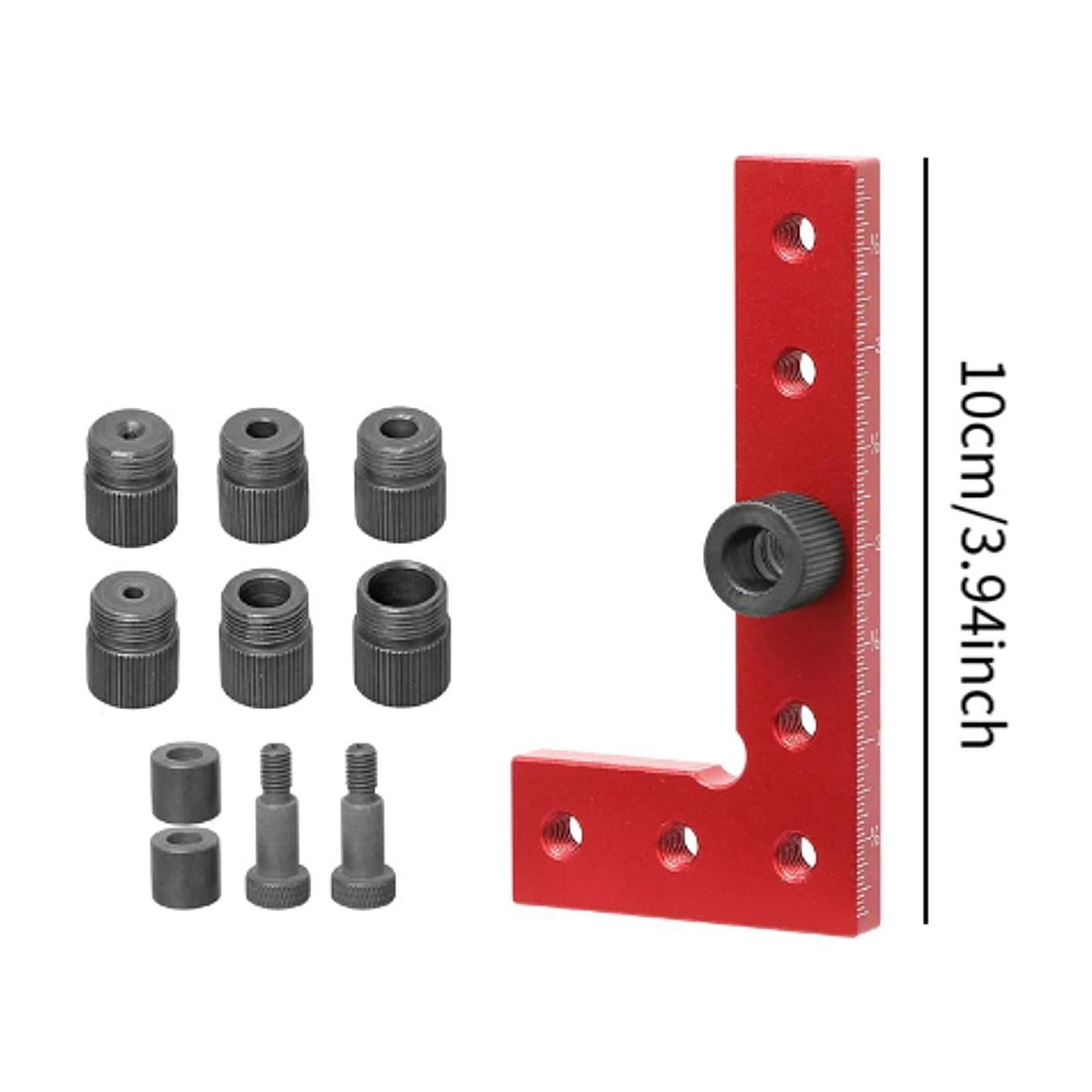 Fzaqwen Woodworking Joints Tool for Wood Dowel Jig Woodworking Hole Drill Locate Tool inch