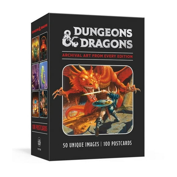 Dungeons & Dragons: Dungeons & Dragons 100 Postcards: Archival Art from Every Edition (Other)