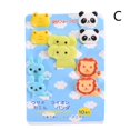 thumbnail image 1 of Mini tenedores de comida de animales para niños, lindo Tenedor de fruta, decoración de caja Bento, reutilizable, dibujos animados, aperitivo, pastel, postre, almuerzo, 1 of 4
