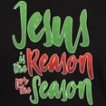 thumbnail image 3 of CafePress - Jesus Is The Reason Dark T Shirt - Men's Classic Graphic Cotton T-Shirt, 3 of 4