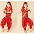 HMOONORY Girl Clothes Children Belly Dance Girl Performance Sets