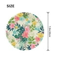 thumbnail image 3 of Disketp Tropical Flowers Small Mouse Pad 7.9x7.9 Inches,Washable Round Mousepad For Office Laptop Computer,Non-Slip Rubber Base Mouse Pads For Wireless Mouse, 3 of 9