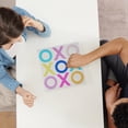 thumbnail image 5 of American Art Decor Acrylic Tic Tac Toe Board Game Set X's & O's - Coffee Table Decor - Multicolor, 10" x 10", 5 of 6