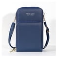 thumbnail image 2 of Satchel Purse Soft Pu Leather Women Rfid Blocking Small Crossbody Bags Cell Phone Purse Built In Wallet Shoulder Bag, 2 of 5