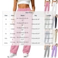 thumbnail image 4 of UKHCCC Women's Sweatpants with Pockets Elastic Waist Casual Drawstring Jogger Pants Cozy Lined Relaxed Fit Lounge Workout Streetwear S-3XL, 4 of 7