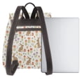 thumbnail image 3 of Disketp Happy Easter Mochila de Cuero para Mujer, Bolso de Espalda Antirrobo con Estilo para Viaje, Trabajo y Uso Diario, 3 of 4
