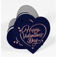 thumbnail image 3 of Inkdotpot Pack Of 100 Real Rose Gold Foil Paper Tags Happy Valentine's Day Valentine Favor Hang Tags, 3 of 6