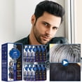 thumbnail image 4 of Fankiway Black Dong Ethnic Bubble Hair Dye, Plant Nourishing Hair Dye, New Botanical Bubble Plant Hair Dye Shampoo, Natural Plant Hair Dye for Women Men 30ml 10Packs/Box, 4 of 6