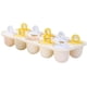 thumbnail image 2 of Molde de silicona de 10 cavidades para paletas heladas - Material PP, mango anular, reutilizable - para paletas heladas caseras, comida para bebés, almacenamiento en el congelador, 2 of 7
