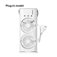 thumbnail image 2 of Maytalsory ABS Portable Mist Fan With LED Light Large Scale Coverage: For Colorful Cooling Dual Motor Rechargeable Humidifier Fan Air, 2 of 6
