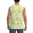 thumbnail image 4 of Disketp Unicorn Sun Salutataion Yoga Sleeveless Tshirts For Men, Muscle Shirts For Men Dry Fit Tank Top-Large, 4 of 8