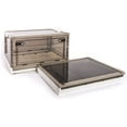 thumbnail image 5 of Quality Home Easy Tidy Stackable Side Opening Collapsible Storage Box Sets, 5 of 6