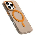 thumbnail image 6 of Allytech Magnetic Case for iPhone 16 Pro Max Compatible with Magsafe & Wireless Charging Lightweight Shell Shockproof Soft TPU Back Protective Case Military-Grade Protection & Anti-Scratch, Orange, 6 of 6