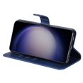 thumbnail image 3 of For Samsung Galaxy S23 FE Zipper Pocket Wallet Foldable Stand Calf Phone Case Cell Phone Case, 3 of 5