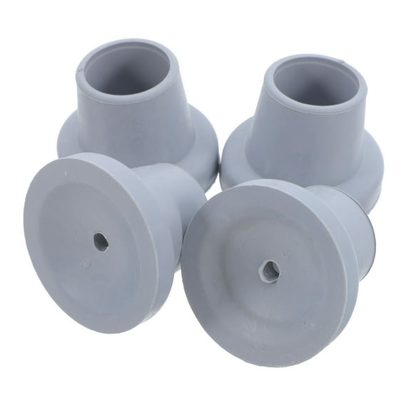 MIPCASE 4Pcs Rubber Feet for Shower Chair Non Slip Stability Comfort Round Bath Stool Leg Cap
