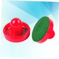 thumbnail image 3 of UPGRATOR 2 Pcs Palettes de Hockey Rouges Ensemble de Remplacement Prise Confortable pour Jeu de Table, 3 of 8