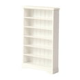 thumbnail image 2 of Kokiya 1/12 Dollhouse Miniatures Bookcase Gift Mini Furniture for Dollhouse Balcony White, 2 of 9