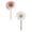 Pink1 & White2 1Pack, variant on Flower Single Head Dahlias Flower Home Decoration Flower, 28.5 cm, Red 1Pack