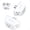 White, variant on Angled Wall Outlet Expander for Indoor Electrical Power Expansion