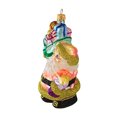 thumbnail image 3 of Larry Fraga Designs Holding Dreams - 1 Ornament 5.5 Inch, Glass - Ornament Christmas Santa 6022 Rosey, 3 of 3