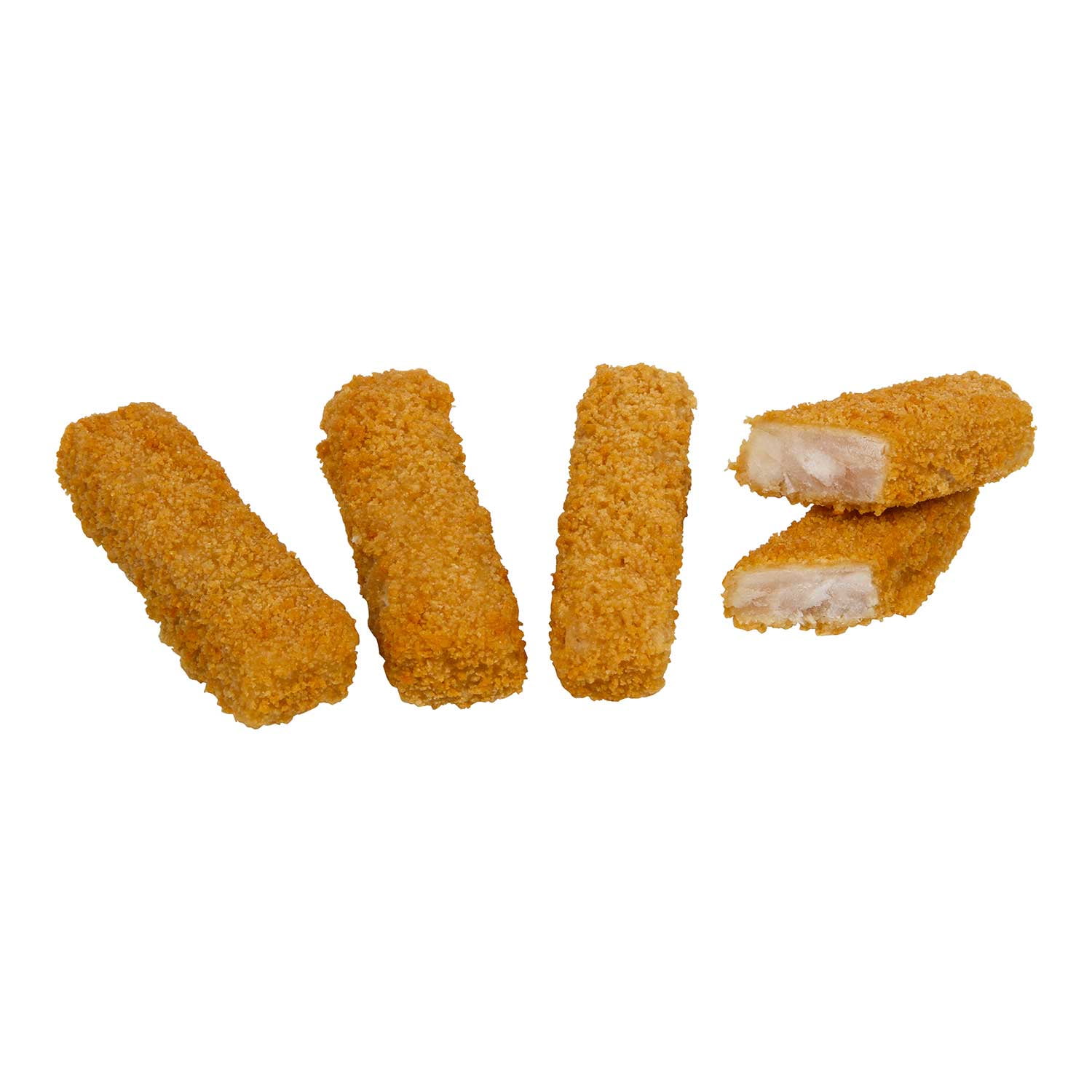 Trident Seafood Whole Grain Oven Ready Breaded Pollock Fish Sticks, 10 Pound - 1 each.