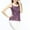 Purple, variant on ABATAB Womens Sequin Camisole Fashion Crew Neck Spaghetti Strap Sparkle Shimmer Cami Shirts Sleeveless Party Summer Tanks Tops