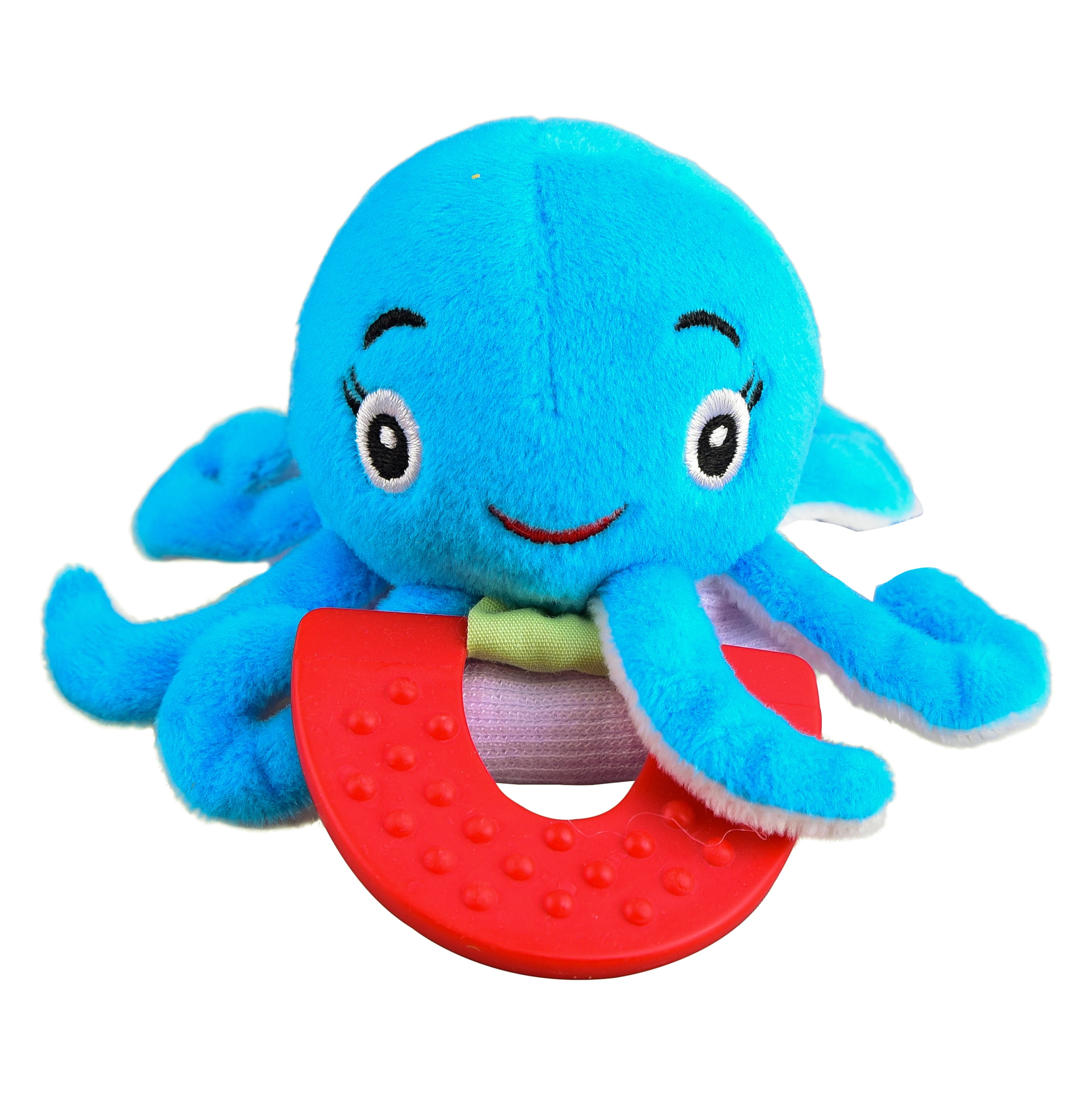 Wristy Buddy Octopus Teether for Babies, 3+ months Baby Chew toys