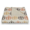 thumbnail image 3 of Creative Products Plaid Pumpkin Pattern 50x60 Coral Fleece Blanket, 3 of 3