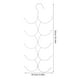 thumbnail image 2 of unbranded Organizador Multilayer De Metal Para Pañuelos, Corbatas Y Cinturones Con, 2 of 8