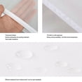 thumbnail image 4 of Nvzi 5 piezas de bolsa para ropa con cremallera, funda transparente para abrigos, vestidos, chaquetas, 24 x 56 pulgadas, color blanco, 4 of 4