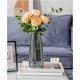 thumbnail image 4 of Modern Glass Vase Irised Crystal Clear Glass Vase For Home Office Decor (crystal Grey), 4 of 4