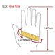 thumbnail image 3 of Guantes YAMEIZE para hombre, piel táctil, cálidos, color negro, 3 of 7