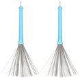 thumbnail image 1 of 2 Pcs Brosses à Tambour en Acier Inoxydable Rétractables pour Tambours de Jazz, 1 of 9