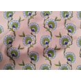 thumbnail image 4 of oneOone Cotton Poplin Pink Fabric Leaves & Flower Floral Craft Projects Decor Fabric Printed By The Yard 56 Inch Wide, 4 of 4